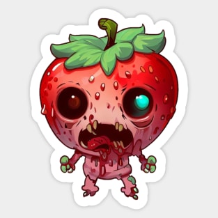 Zombie Stawberry - Roddy Sticker